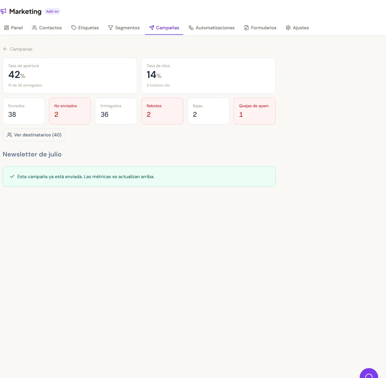 Las 4 métricas de email que de verdad importan (y qué hacer con cada una)