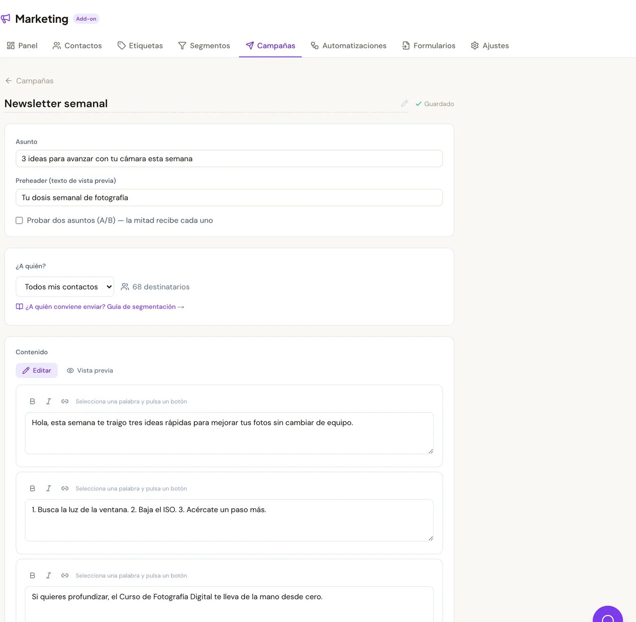 Tu primera campaña: cómo escribir un email que se abra y se lea